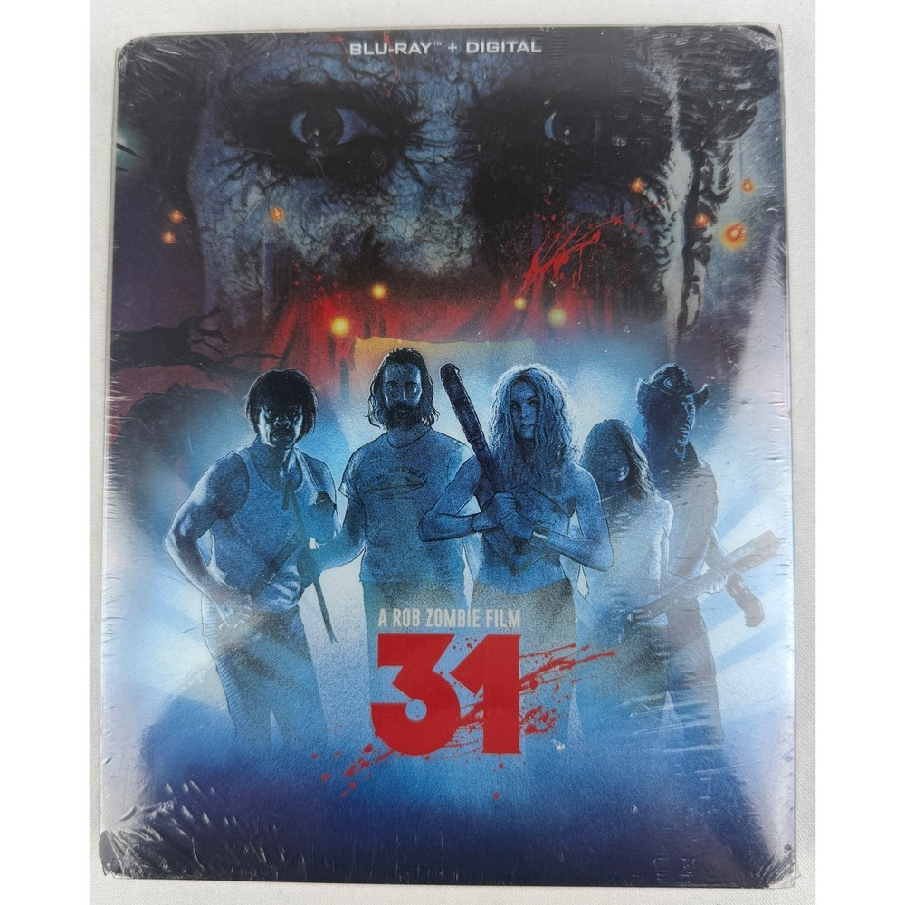 31 A Rob Zombie‎ Film Blu-Ray + Digital Copy New Sealed Horror Movie Thriller